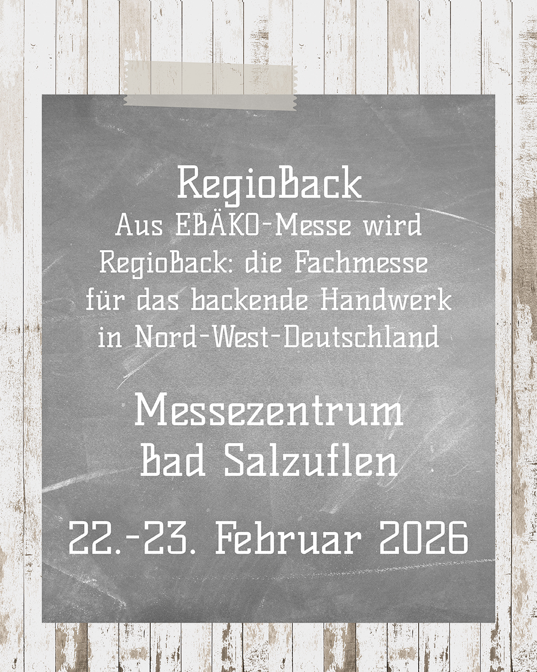 RZ-Posting Messetermine 2026